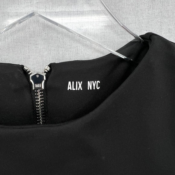 ALIX NYC Jodie Long Jumpsuit Womens XS Black Sleeveless Cut Out One Piece Racer - Picture 8 of 16